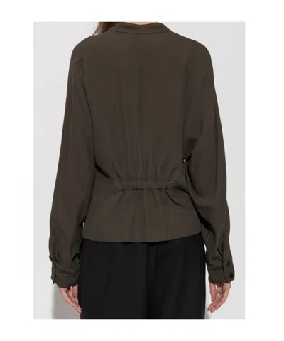 Iro Long Sleeve Shirt In Gray