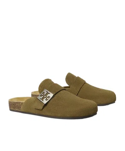 Tory Burch Mellow Mule In Green