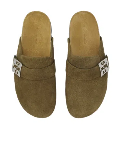 Tory Burch Mellow Mule In Green