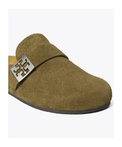 Tory Burch Mellow Mule In Green