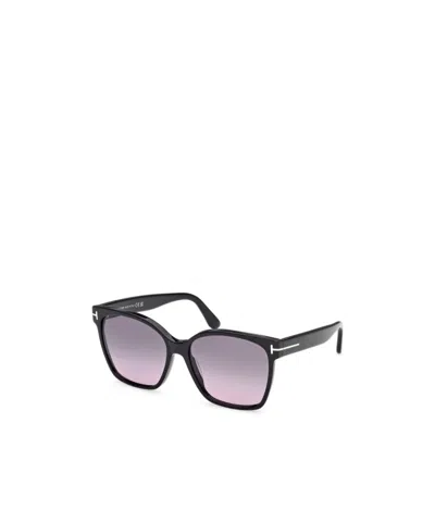 Tom Ford Iris 56mm Gradient Butterfly Sunglasses In Purple