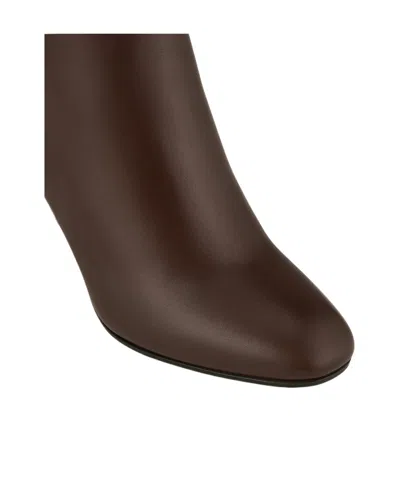 Aquazzura 85mm Sellier Block-heel Knee-high Boots In Multi