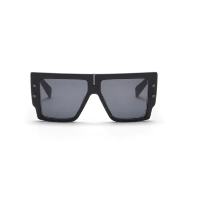 Balmain Full Frame Sunglasses In Black