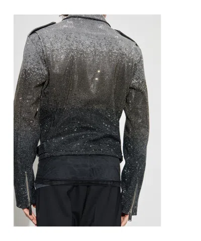 Dsquared2 Long Sleeve Casual Jacket In Black