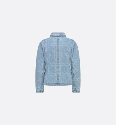 Dior Long Sleeve Jacket In Blue