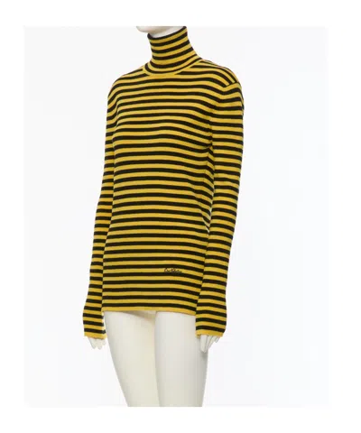 Valentino Turtleneck Sweater In Yellow