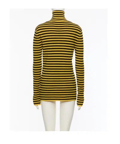 Valentino Turtleneck Sweater In Yellow