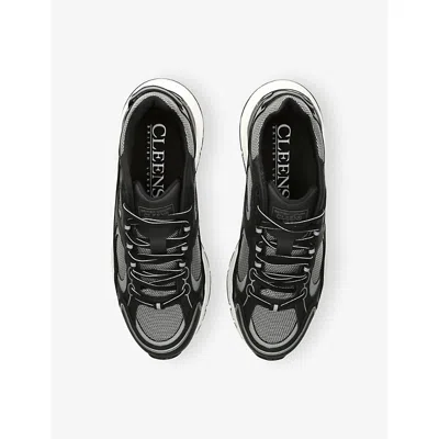 Cleens Pulse Runner Panelled Mesh Sneakers In Multi