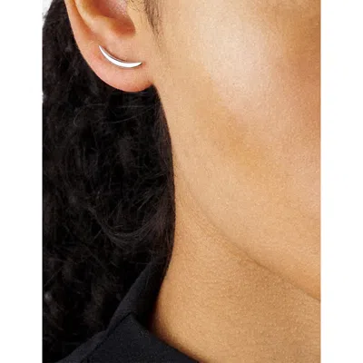 Shaun Leane Womens Quill Sterling-silver Stud Earrings In Metallic
