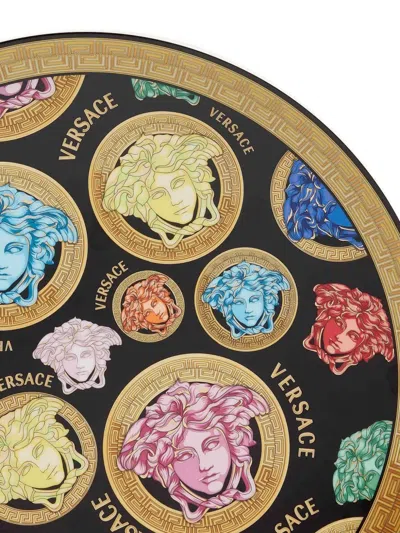 Versace Home Medusa Amplified Round Charger Plate (33cm) In Multi