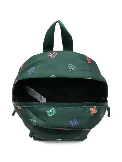 Polo Ralph Lauren Printed Backpack In Green