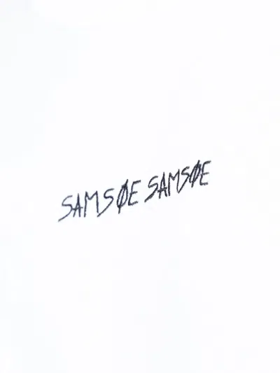 Samsoe & Samsoe Graphic-print T-shirt In White