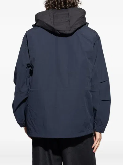 Moose Knuckles Pocket Hooded Jacket In Blue