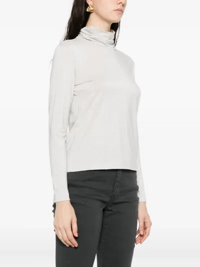 Caliban Roll-neck Sweater In Neutral