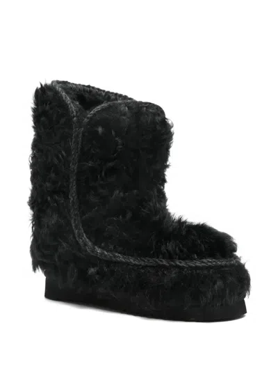 拉绒效果及踝靴