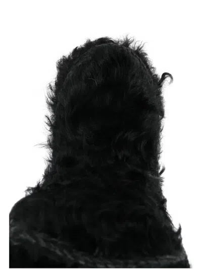 拉绒效果及踝靴