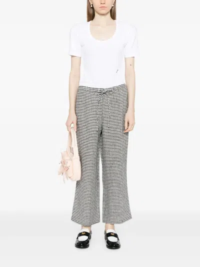 Reformation Olina Trousers In Gold