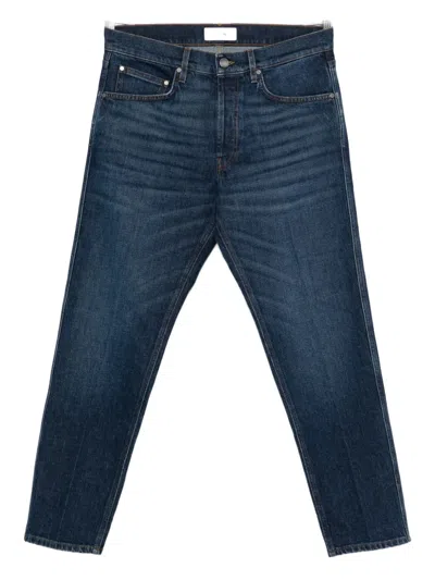 Lardini Jeans With Belt Loops In Blue
