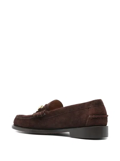 Sebago Mocassin Joe Modena Suede Dark Brown In Brown