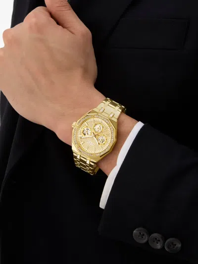 Guess Usa Kryptonite 42mm In Gold