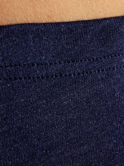 Hanro Elasticated-waistband Leggings In Blue