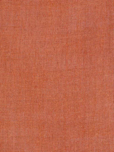 Faliero Sarti Fringed Scarf In Brown