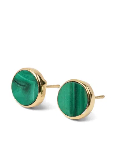 Veert Round Earrings In Gold