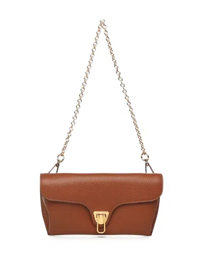 Coccinelle Double Beat Medium In Brown