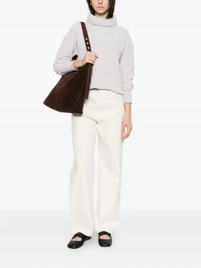 Rrd Roll-neck Sweater In White