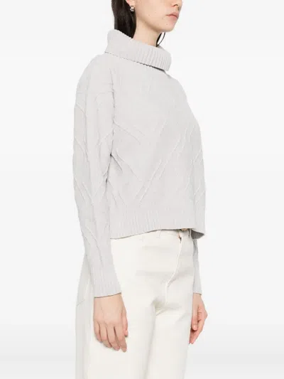 Rrd Roll-neck Sweater In White