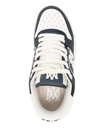 Amiri Classic Denim Low Top Sneaker In Blue