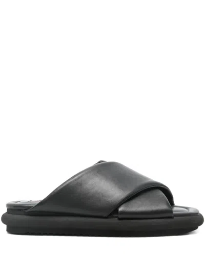 Hogl Cathryn Crossover-strap Sandals In Black