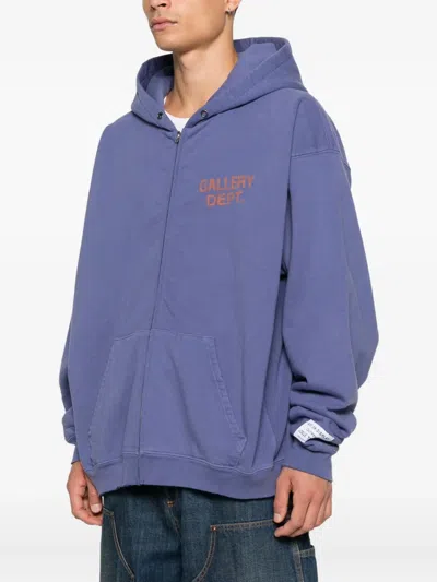 Gallery Dept. 90's Logo-print Hoodie In Purple
