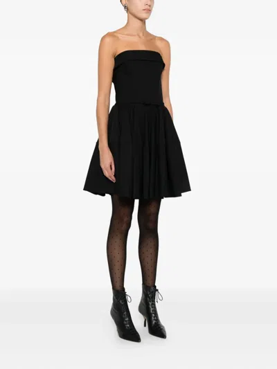Viktor & Rolf Circle Mini Dress In Black