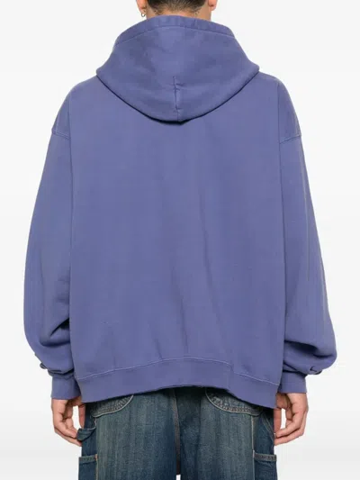 Gallery Dept. 90's Logo-print Hoodie In Purple