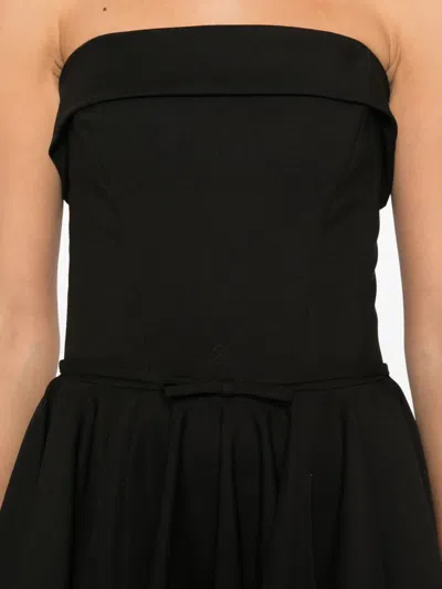 Viktor & Rolf Circle Mini Dress In Black