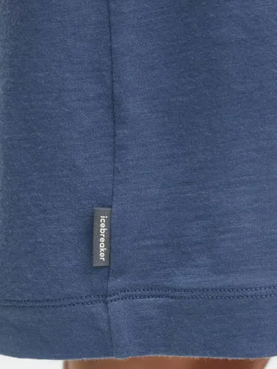 Icebreaker Sleeveless Round-neck Mini Dress In Blue