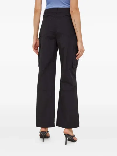Herskind Zip-pocket Trousers In Black