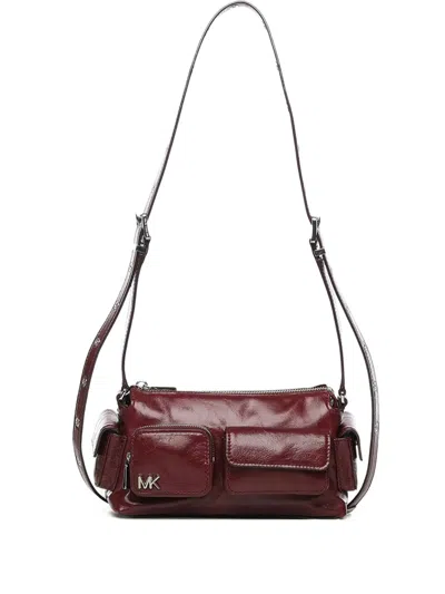Michael Michael Kors Adjustable-strap Shoulder Bag In Burgundy