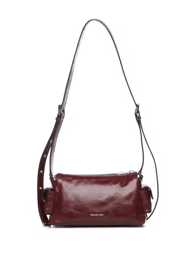 Michael Michael Kors Adjustable-strap Shoulder Bag In Burgundy