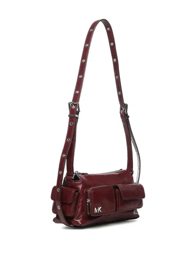 Michael Michael Kors Adjustable-strap Shoulder Bag In Burgundy