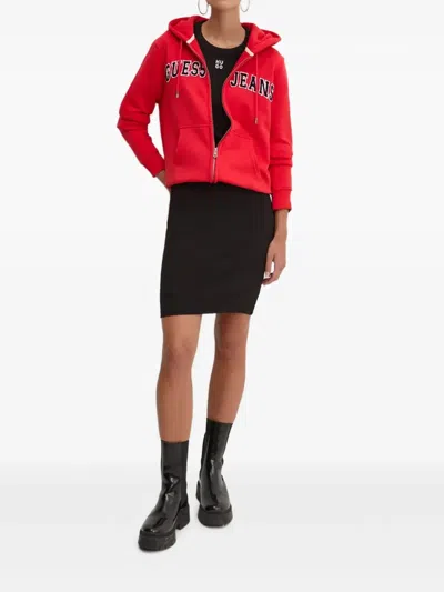 Hugo Boss Logo- Embroidery Dress In Black