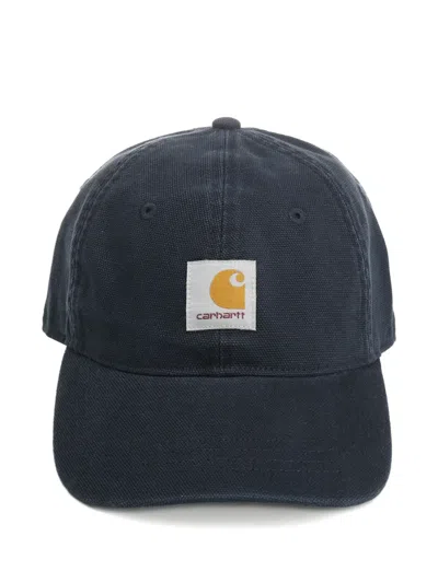 Carhartt Wip Selby Canvas Cap In Blue