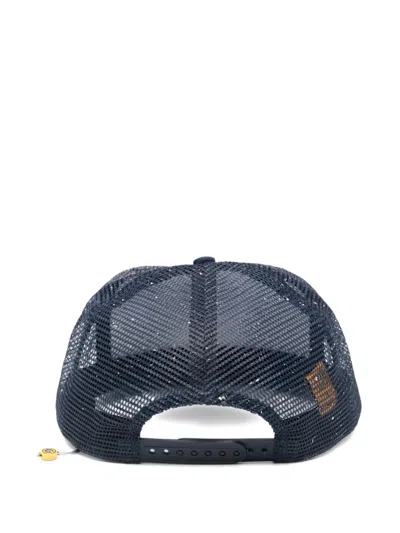 Gallery Dept. Alex Paint-splattered Logo-print Canvas And Mesh Trucker Cap In Multi