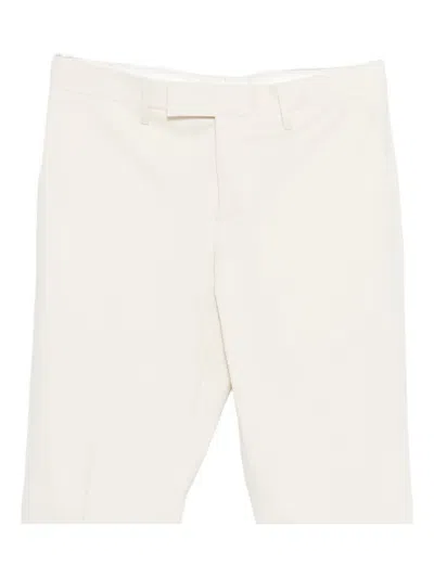 Lardini Twill Trousers In Neutral