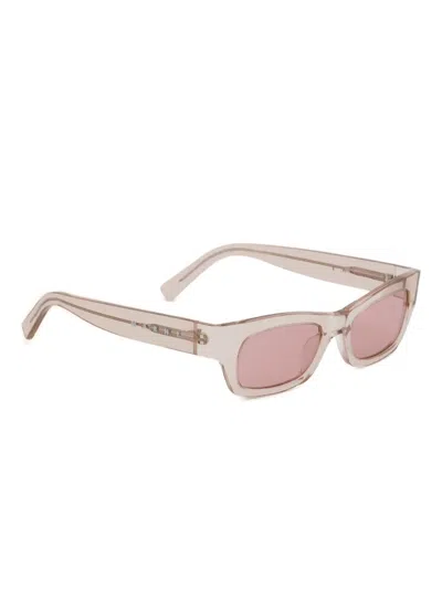 Marni Eyewear Rectangular-frame Sunglasses In Gray