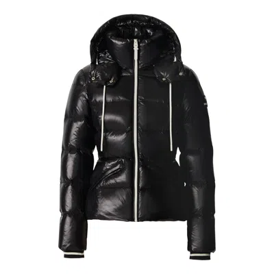 Mackage X Roller Rabbit Madalyn-rr Down Jacket With Removable Hood In Black