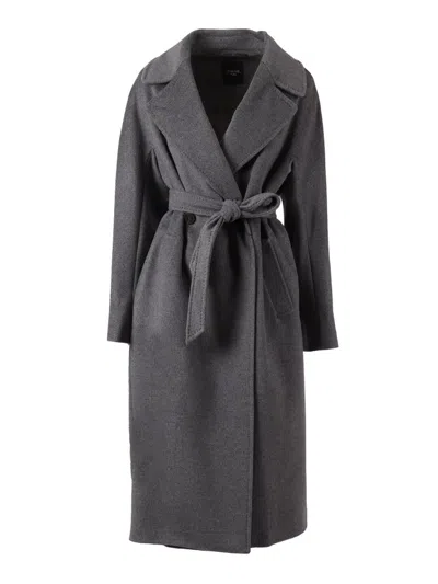 Weekend Max Mara Resina Coat In Gray