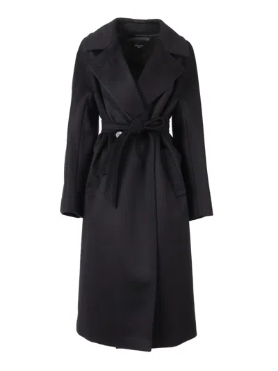Weekend Max Mara Resina Coat In Black