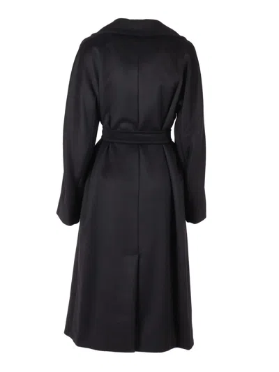 Weekend Max Mara Resina Coat In Black